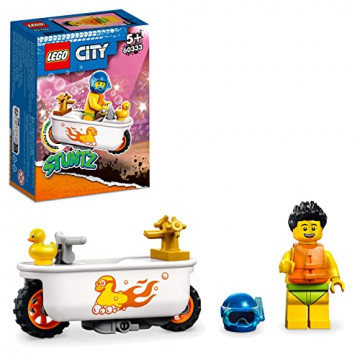 LEGO City 60333 - Stuntz - La Moto de Cascade Baignoire