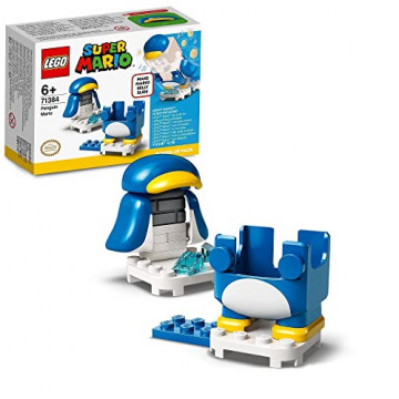 LEGO 71384 Super Mario Pack de Puissance Mario Pingouin - Ensemble d'extension Costume évolutif