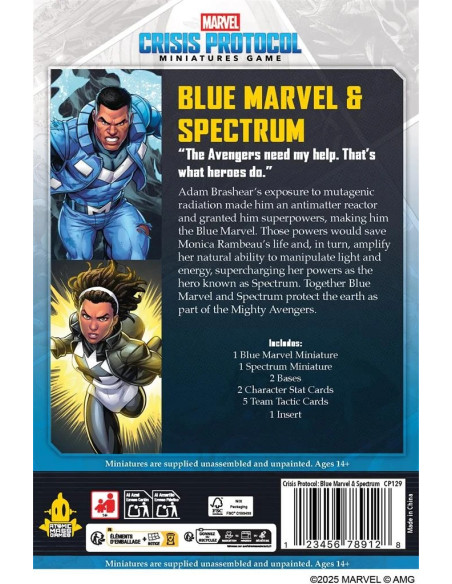 Spectrum & Blue Marvel - Marvel Crisis Protocol