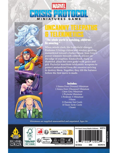 Uncanny Telepaths & Telekinetics - Marvel...