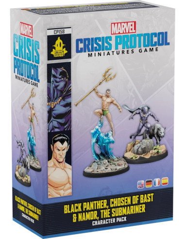 Black Panther of Bast & Namor the Submariner -...