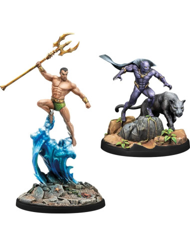Black Panther of Bast & Namor the Submariner -...