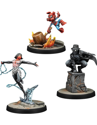 Silk Spider Ham & Spider Man Noir - Marvel...