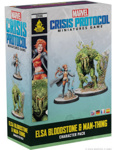 Elsa Bloodstone & Man-Thing - Marvel Crisis Protocol