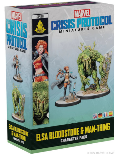 Elsa Bloodstone & Man-Thing - Marvel Crisis...