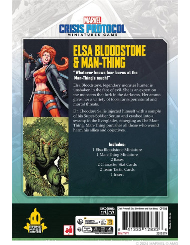 Elsa Bloodstone & Man-Thing - Marvel Crisis...