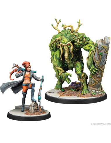 Elsa Bloodstone & Man-Thing - Marvel Crisis...