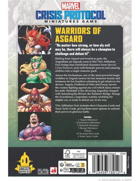 Warriors of Asgard Affiliation Pack - Marvel Crisis Protocol