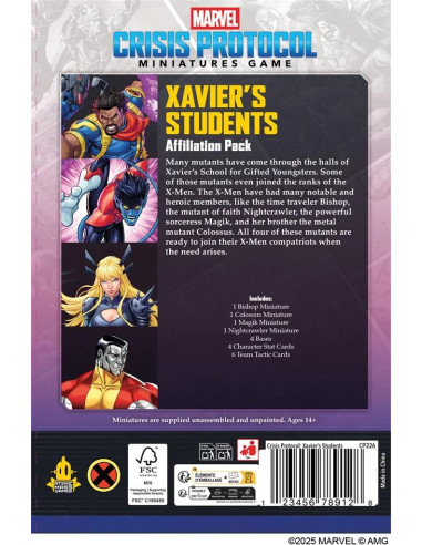 Xavier's Students Affiliation Pack - Marvel...