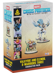 Valkyrie on Elendil & Warriors Three - Marvel Crisis...