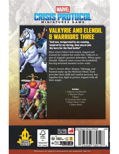 Valkyrie on Elendil & Warriors Three - Marvel...