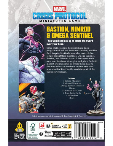 Bastion, Nimrod, & Omega Sentinel​ - Marvel...
