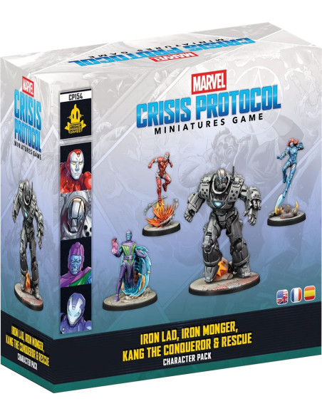 Iron Lad & Iron Monger, Kang & Rescue - Marvel Crisis Protocol