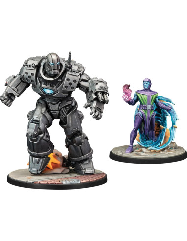 Iron Lad & Iron Monger, Kang & Rescue - Marvel...
