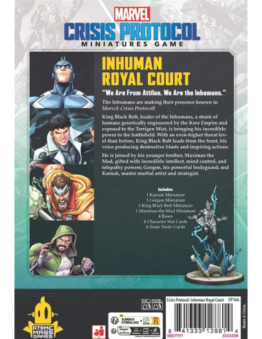 Inhuman Royal Court - Marvel Crisis Protocol