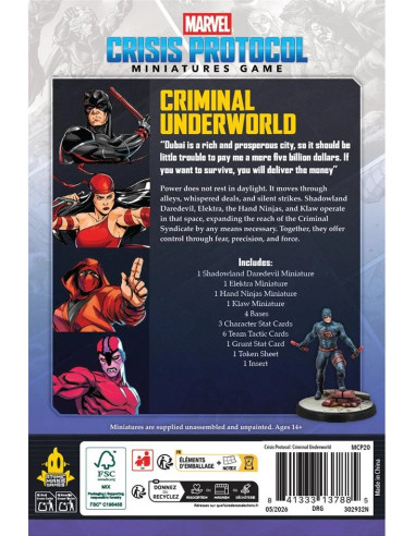 Criminal Underworld Affiliation Pack - Marvel...