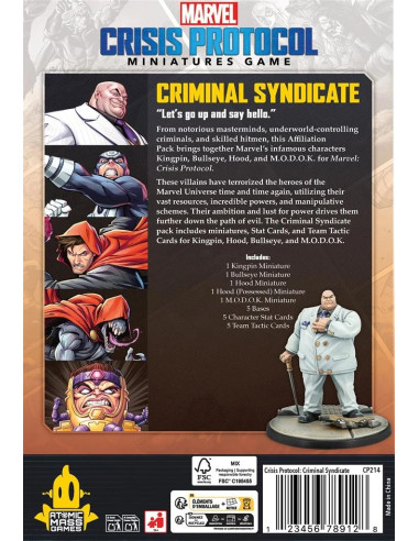 Criminal Syndicate Affiliation Pack - Marvel...