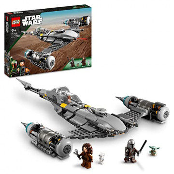 LEGO Star Wars 75325 Le Chasseur N-1 Mandalorien Le Livre de Boba Fett avec Figurines de Bébé Yoda et de Droïde, Jouet