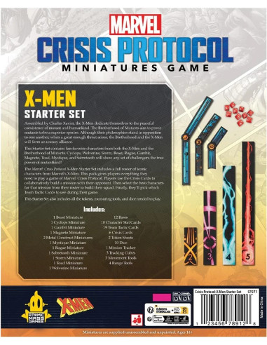 X-Men Starter Set (EN) - Marvel Crisis Protocol