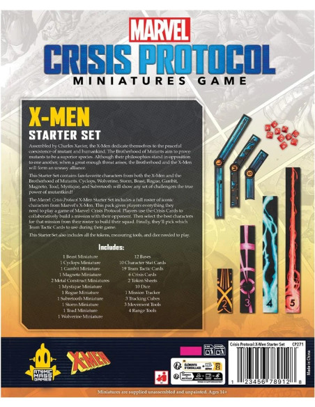 X-Men Starter Set (EN) - Marvel Crisis Protocol