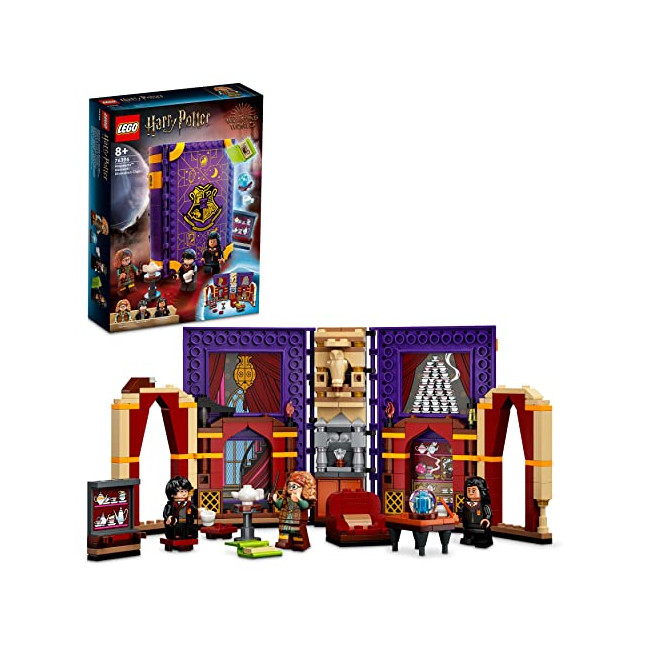 Lego 76396 Harry Potter Poudlard : Le Cours De Divination, Livre, Jouet à Collectionner, Minifigurine Professeur