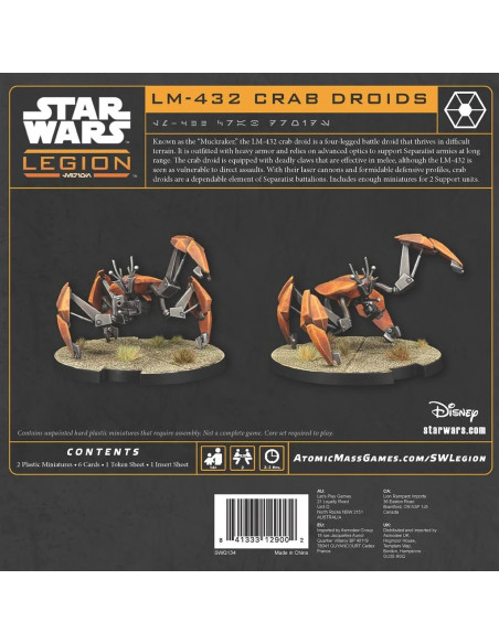 Star Wars Legion - LM-432 Crab Droid (FR)