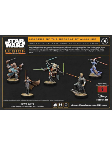 Star Wars Legion - Leaders of the Separatist...