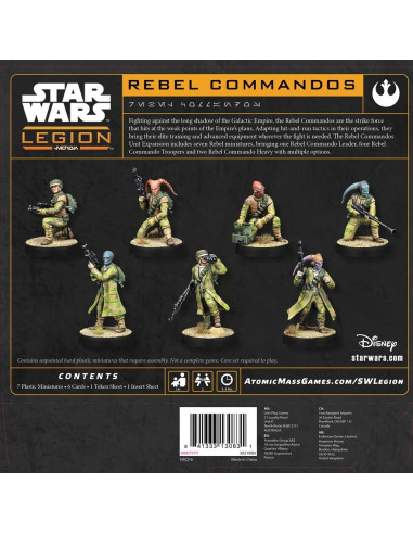 Star Wars Legion - Rebel Commandos (FR)
