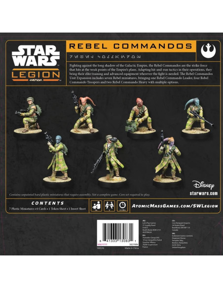 Star Wars Legion - Rebel Commandos (FR)