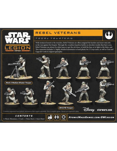 Star Wars Legion - Rebel Veterans (FR)