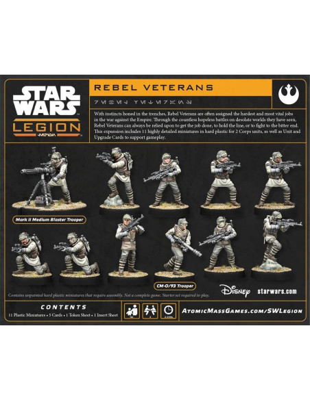 Star Wars Legion - Rebel Veterans (FR)