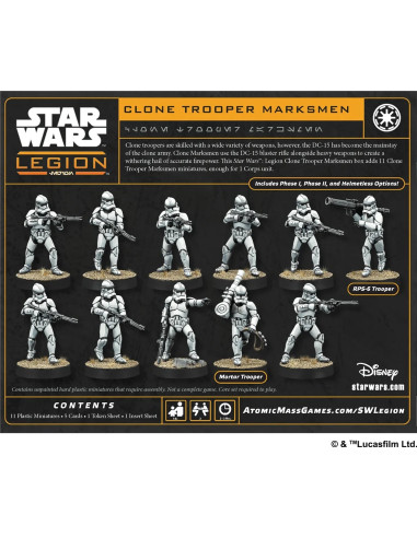 Star Wars Legion - Clone Trooper Marksmen (FR)