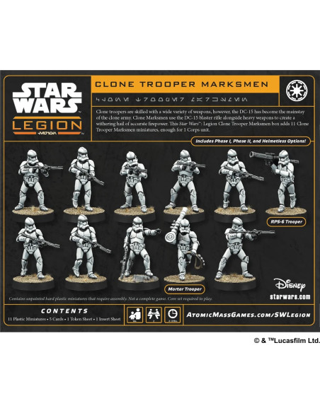 Star Wars Legion - Clone Trooper Marksmen (FR)