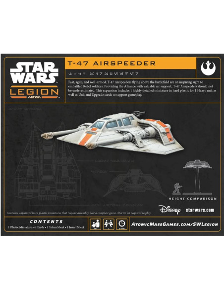 Star Wars Legion - T-47 Airspeeder (FR)