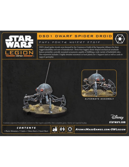 Star Wars Legion - Dwarf Spider Droid (FR)