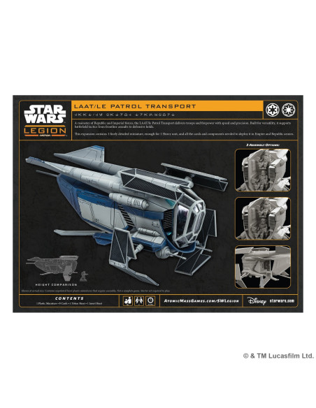 Star Wars Legion - LAAT-le Patrol Transport (FR)
