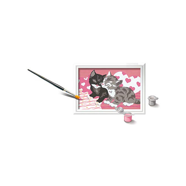Numéro d'Art - Mini format - Adorable licorne - Kit de peinture par numéros
