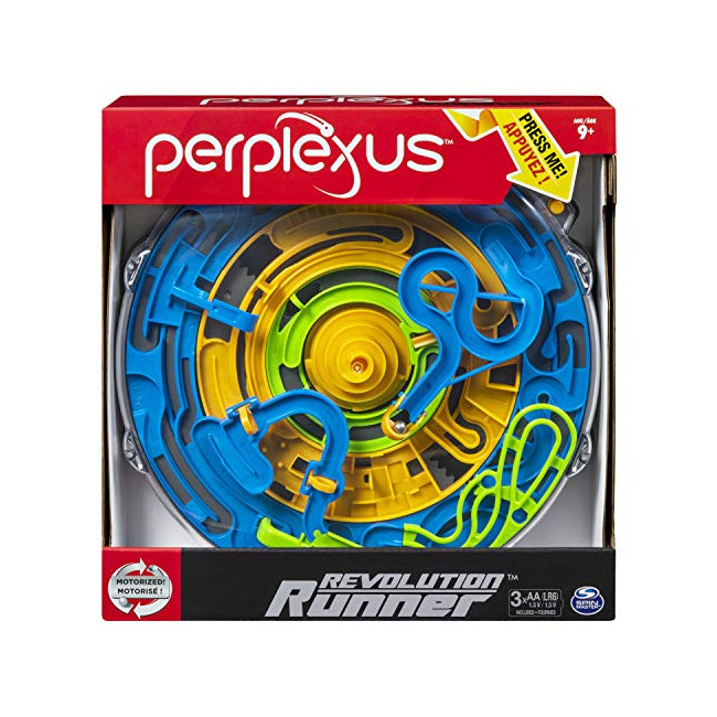 Perplexus Revolution Runner, Labyrinthe en 3D motorisé à mouvement perpétuel, à partir de 9 ans
