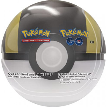 Pokémon - Pokémon Go : Pokéball Tin - 3 boosters - Modèle aléatoire