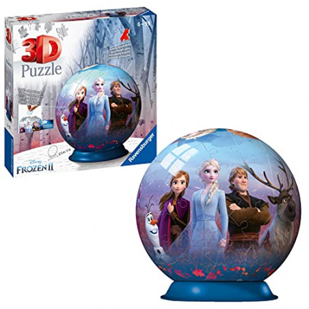 La Reine des Neiges - Disney - Puzzle 3D Ball 72 pièces