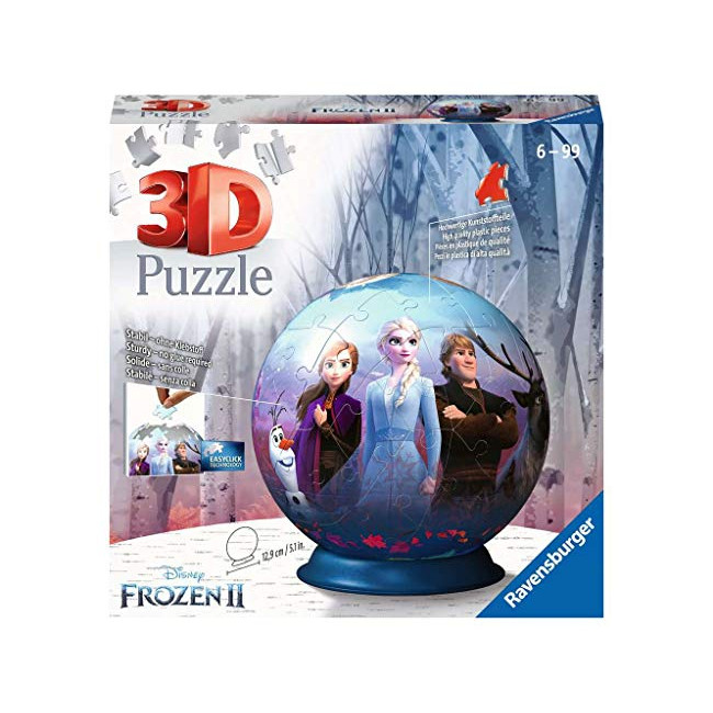 La Reine des Neiges - Disney - Puzzle 3D Ball 72 pièces