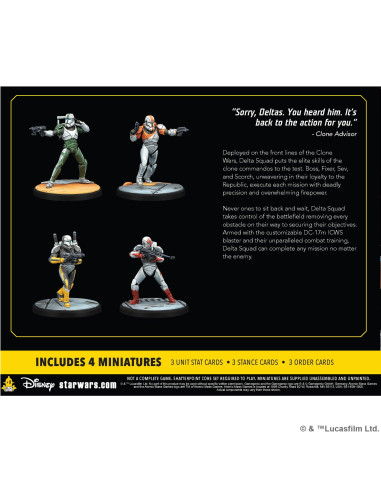 Delta Squad, Form Up - Star Wars Shatterpoint