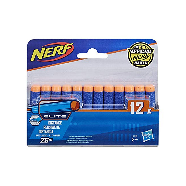 Nerf - Pack de 12 Flechettes Elite Officielles