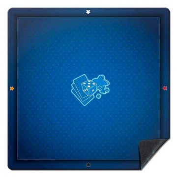 Wogamat - Tapis de jeu Universel bleu 60 x 60 cm
