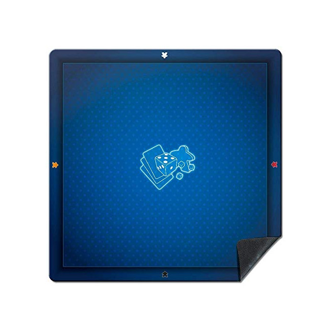 Wogamat - Tapis de jeu Universel bleu 60 x 60 cm