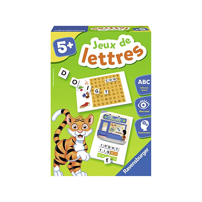 Ravensburger - Jeux de lettres - Initiation à la lecture - Logique ...