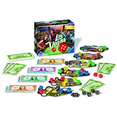Ravensburger - Las Vegas - Jeu d'ambiance - Idéal pour une soirée en famille ou entre amis - 26745