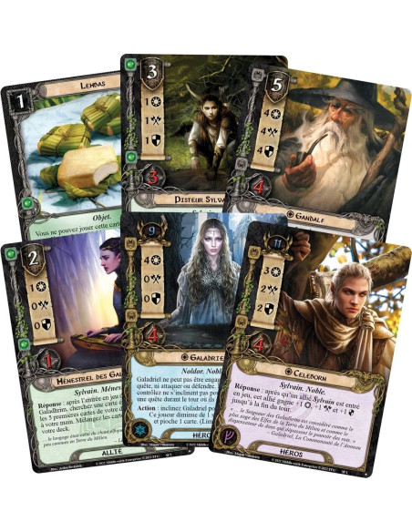 Les Elfes de la Lórien - Le Seigneur des Anneaux JCE