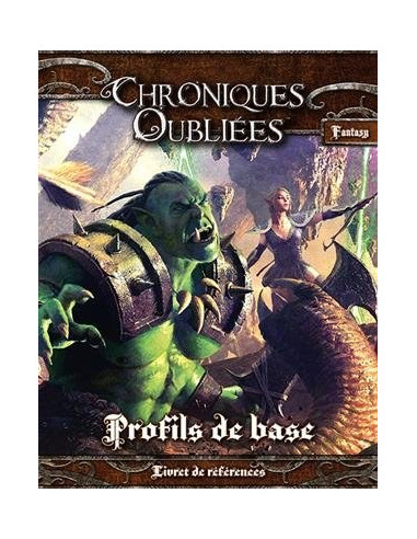 Ecran du MJ - Chroniques Oubliées