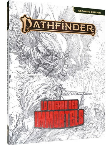 Pathfinder 2 - La Guerre des immortels (croquis)